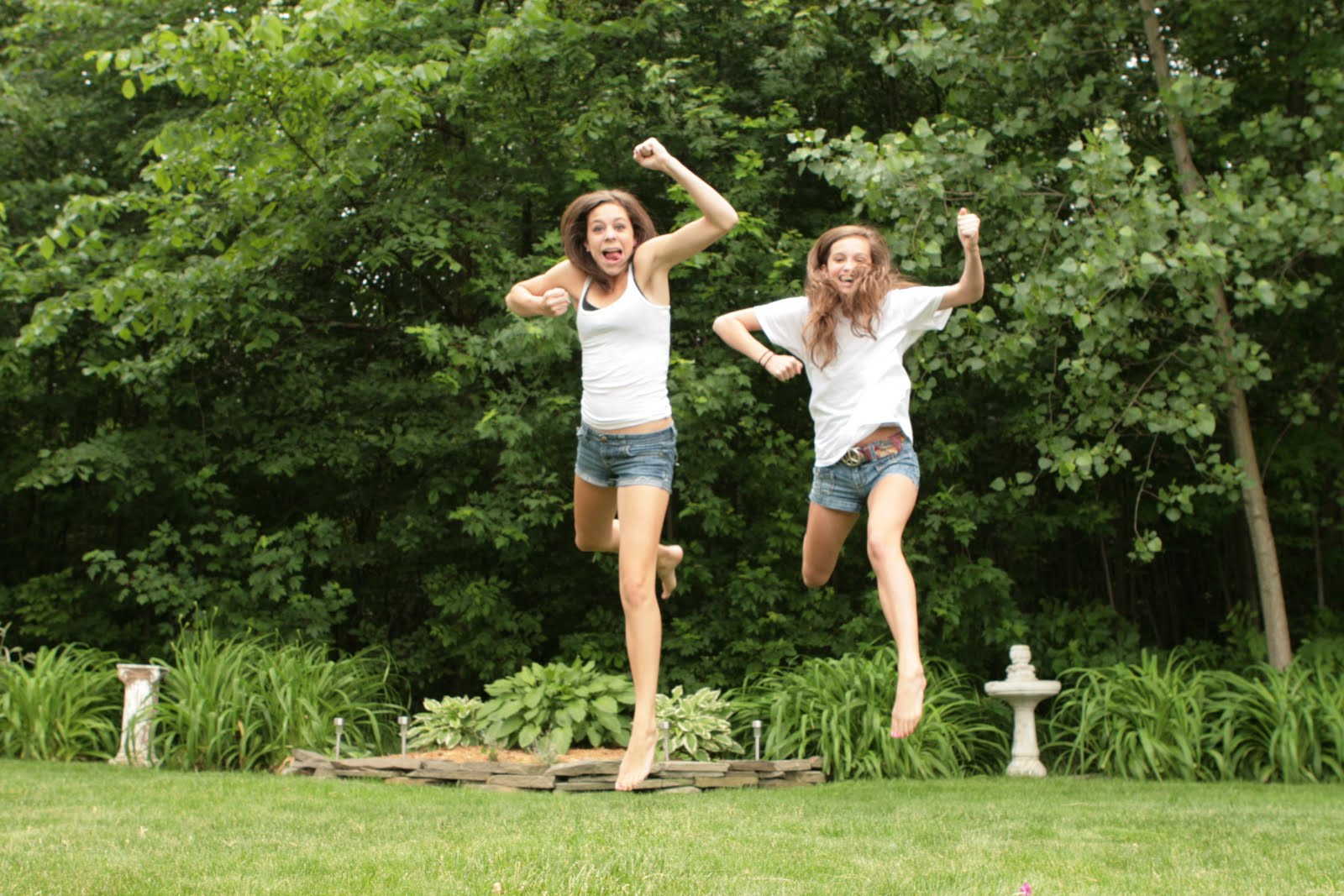 "Life's a journey not a destination." Jumping for Joy!