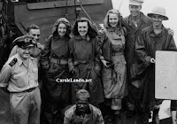 Carole Landis June Bruner 1944 USO Tour