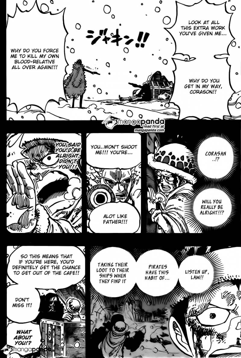 One Piece Ch 767: Cora-san