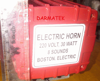 Darmatek Jual Horn Sirine Merk Boston Electric
