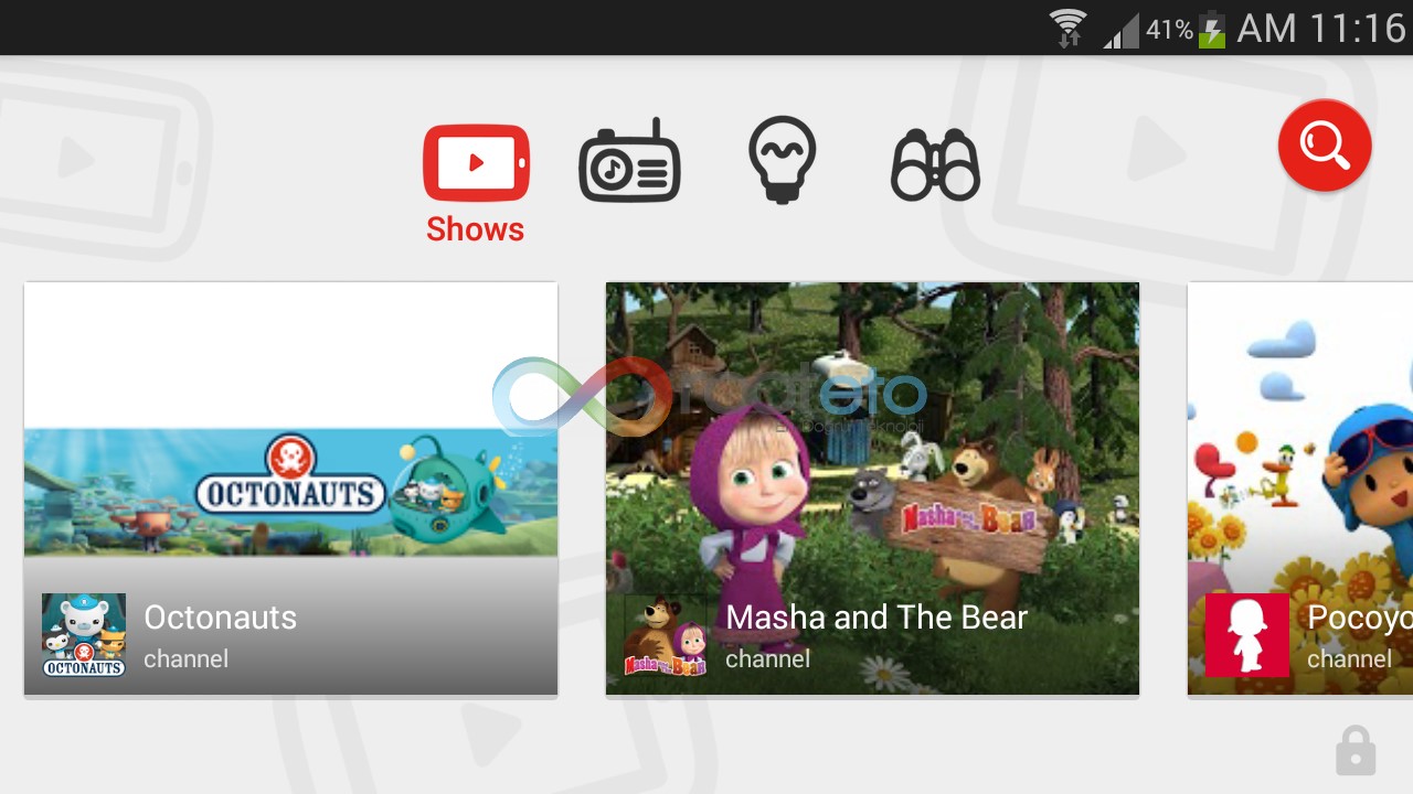 youtube kids rooteto resim1