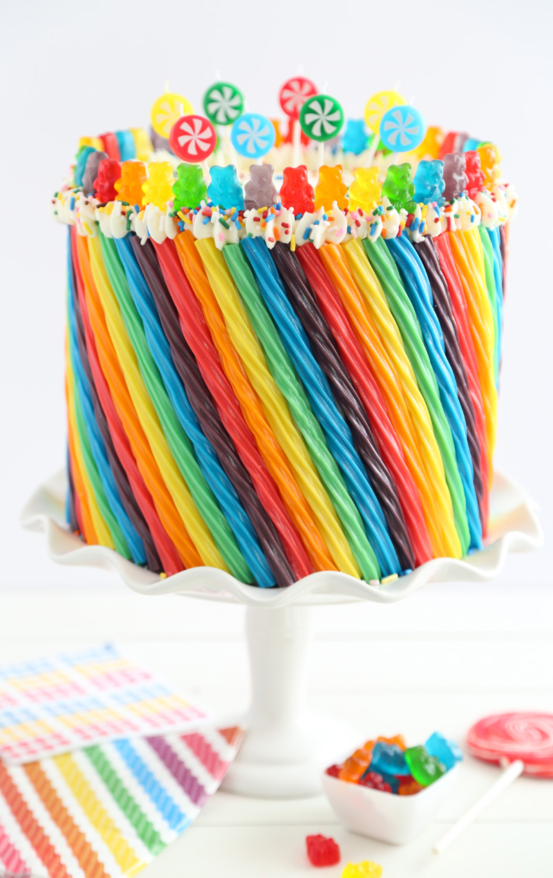 gumene cukriky na torte