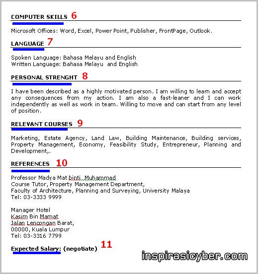 Resume karangan 8 Contoh