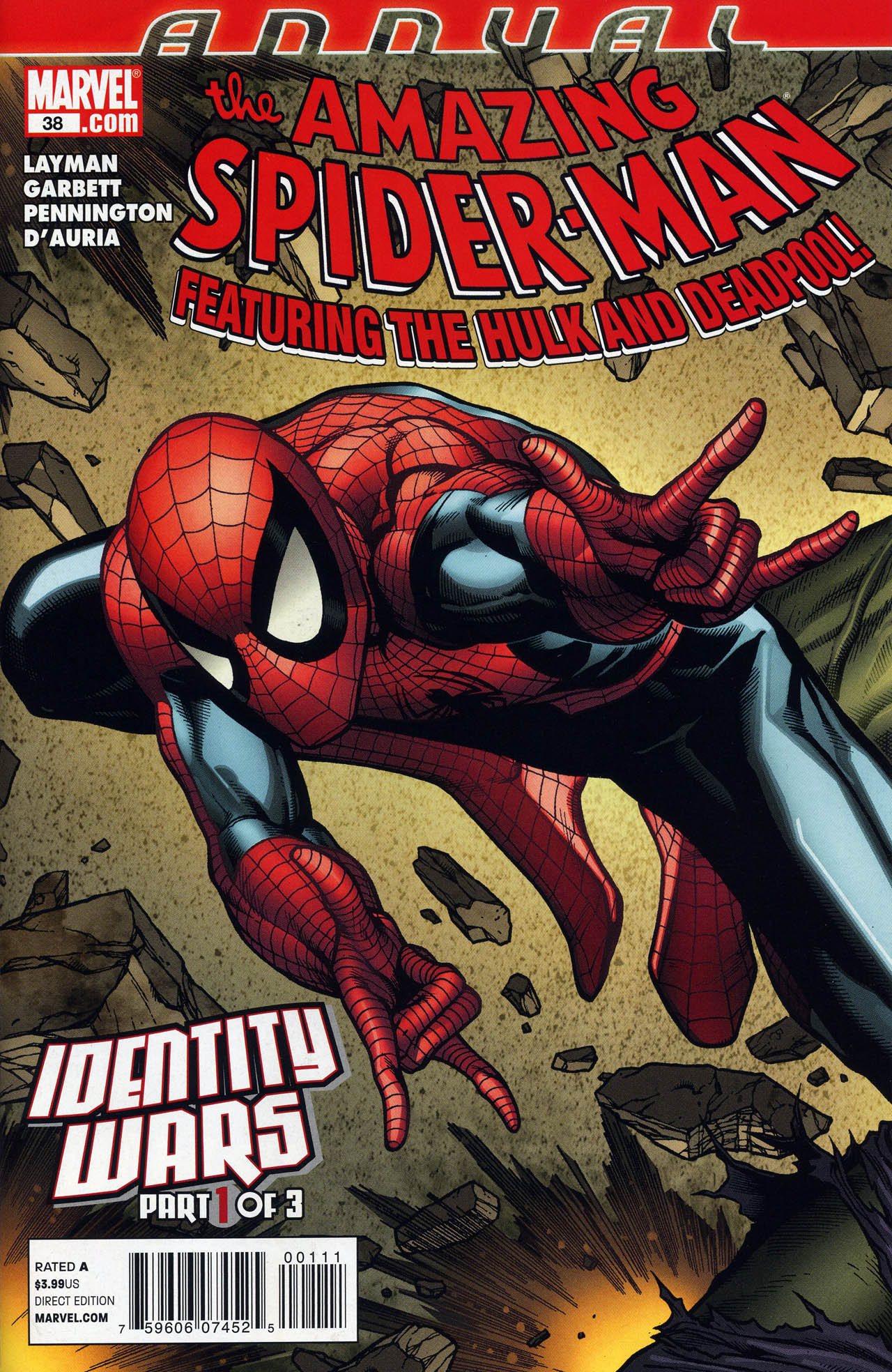 Read online Deadpool/Amazing Spider-Man/Hulk: Identity Wars comic -  Issue #1 - 1