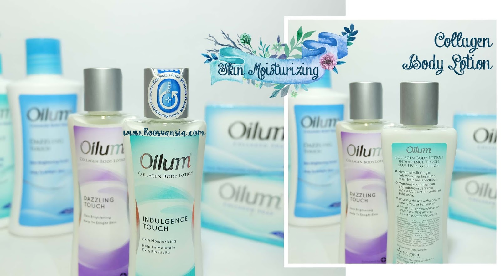 Oilum Collagen Skin Moisturizing & Skin Brightening Series (Soap Bar