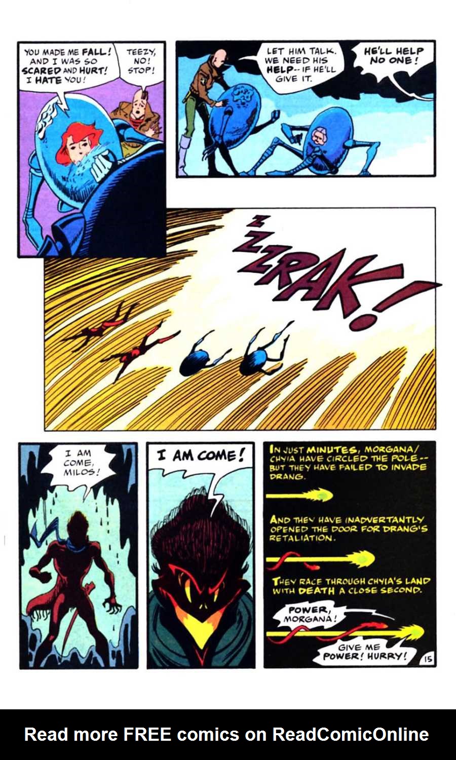 Read online Mars comic -  Issue #12 - 18