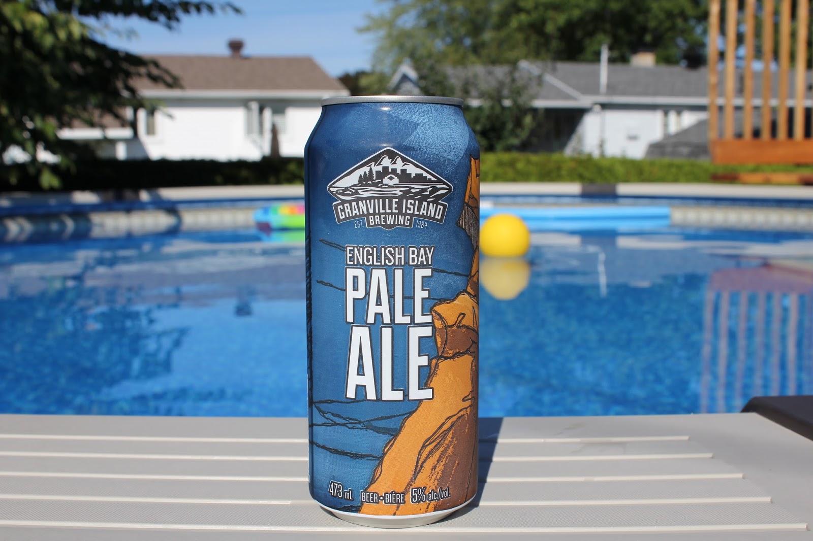 Phil et la bière! Granville Island Brewing English Bay pale ale