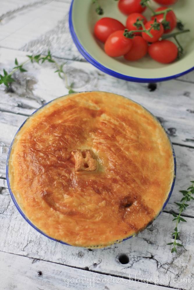 GoodyFoodies Recipe Beef Pot Pie with Puff Pastry