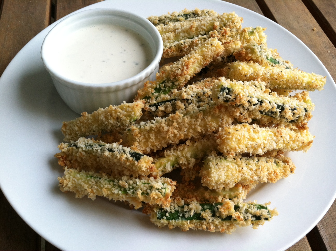 A Taste of Home Cooking Crispy Baked Zucchini Fries