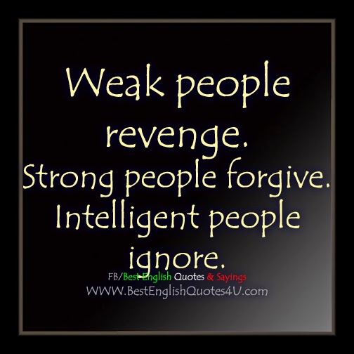 weak people revenge....
