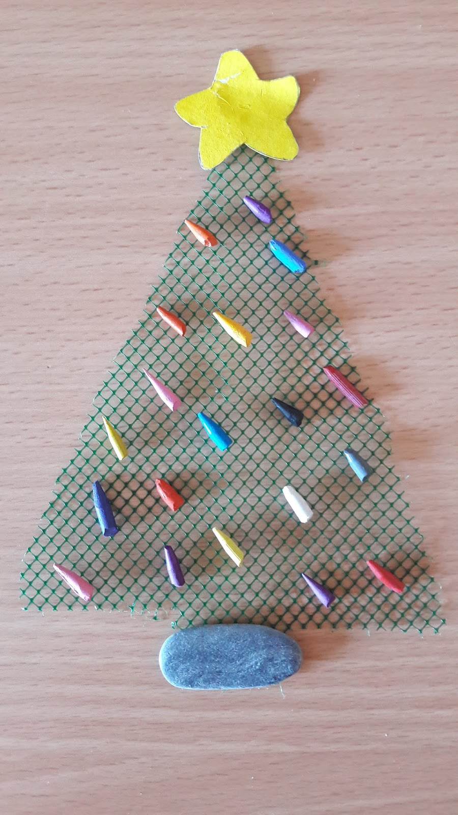 Maestra Sabry Lavoretti Di Natale.Mamme Come Me Lavoretti Di Natale Albero Di Natale Con La Rete