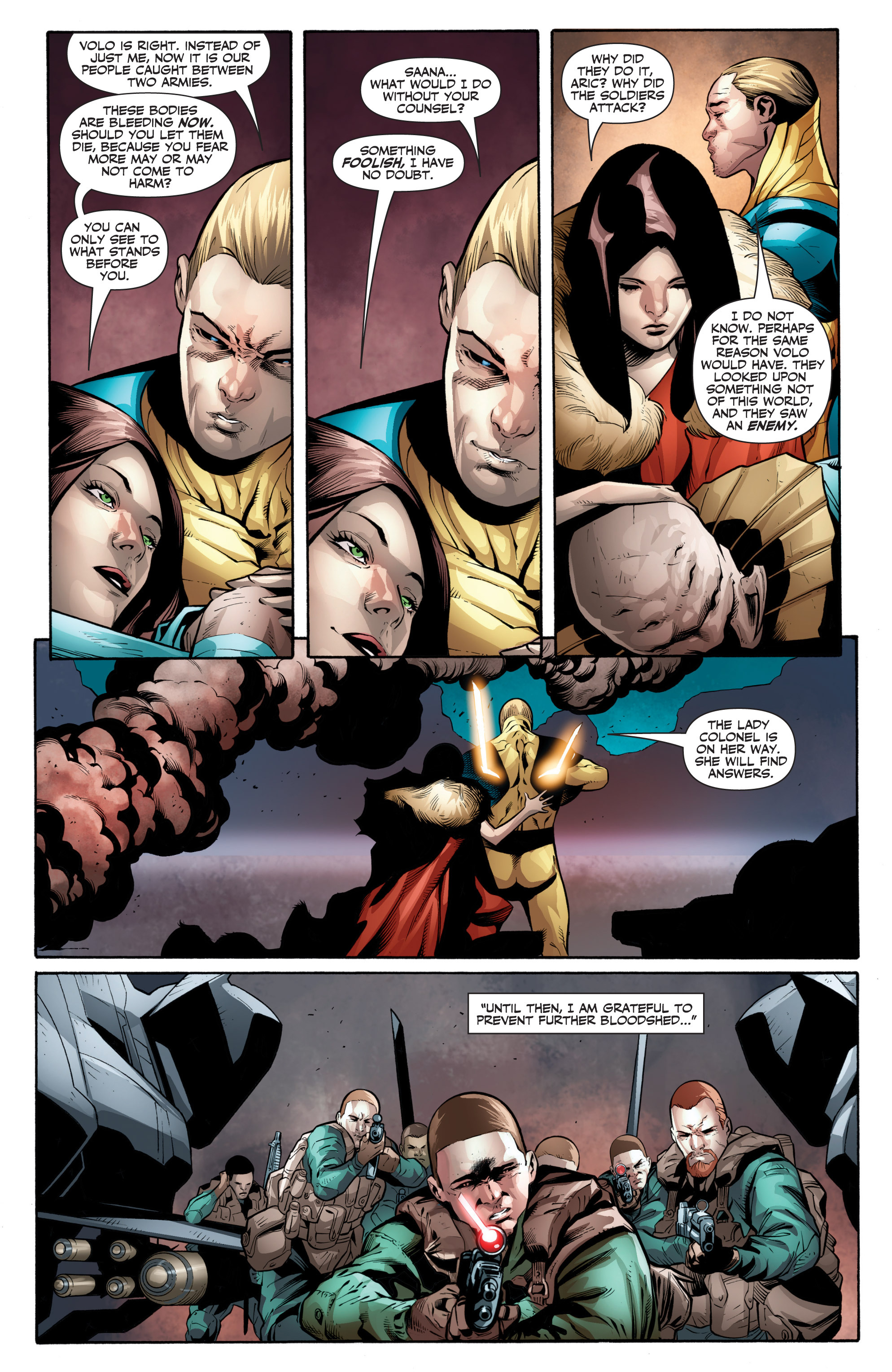 X-O Manowar (2012) issue 40 - Page 22