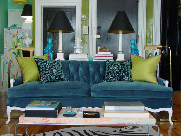 Blue and Green Living Rooms | Exotic House Interior Designs