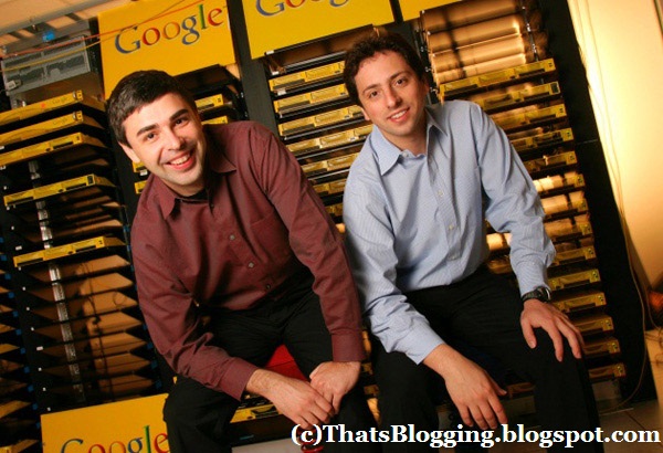 Larry Page And Sergey Brin Google