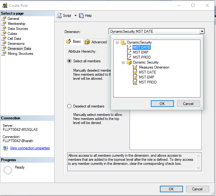 SQL Server: Dynamic Security in SSAS in Detail
