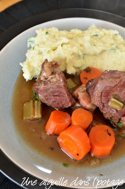 Ragoût de boeuf à la Guinness (Irish beef stew) 