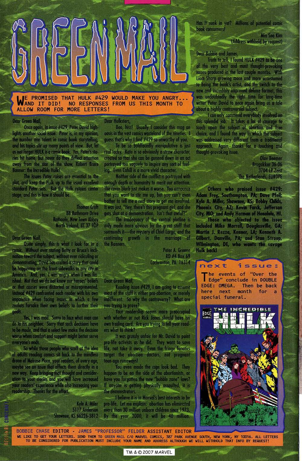 The Incredible Hulk (1968) issue 433 - Page 34