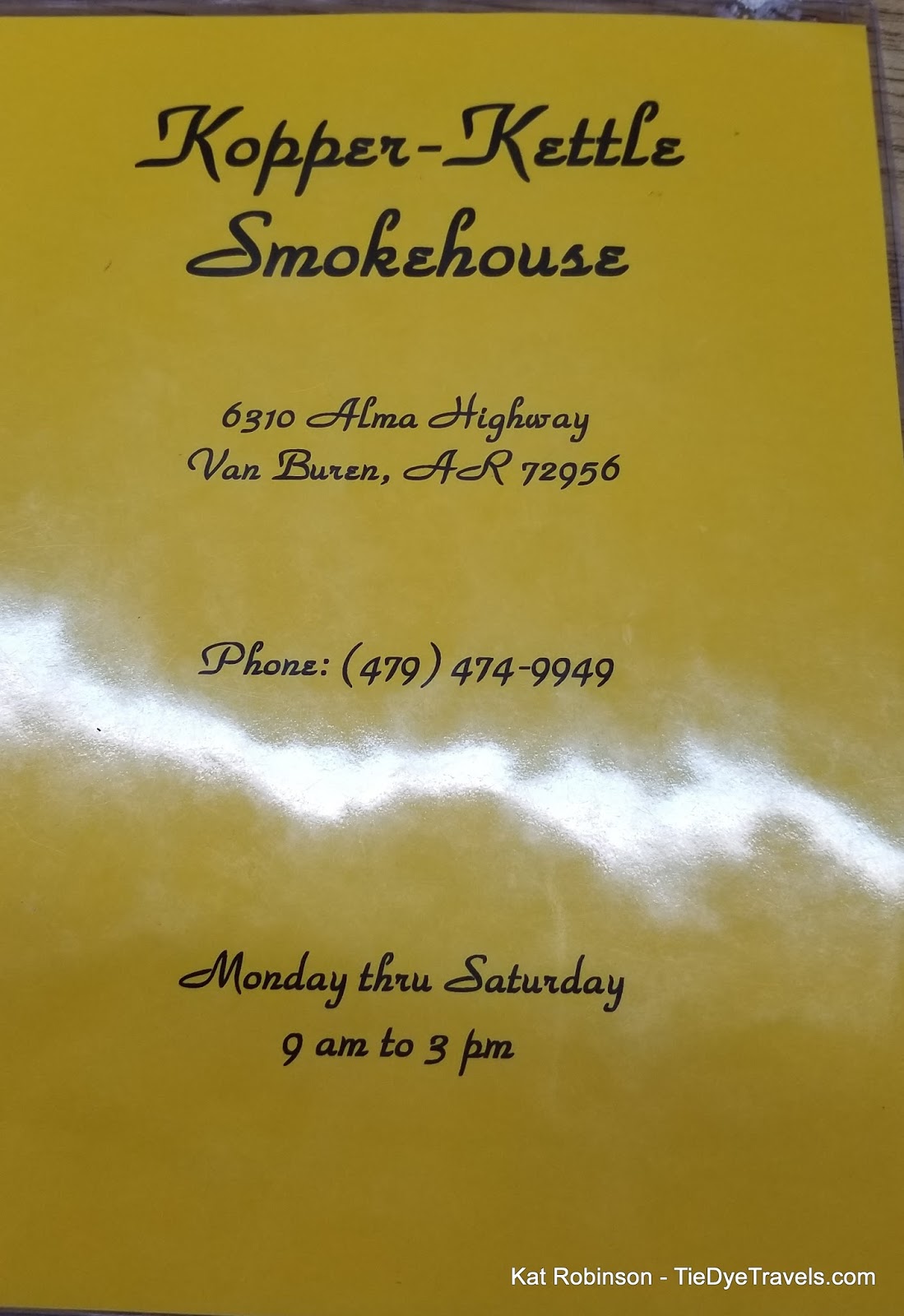 Tie Dye Travels with Kat Robinson Author, Arkansas Food Historian, TV