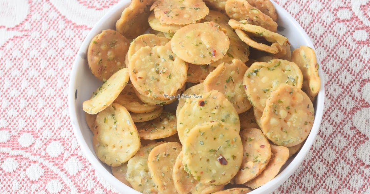 Rice & Dhaniya Mathri Recipe | Magic of Indian Rasoi