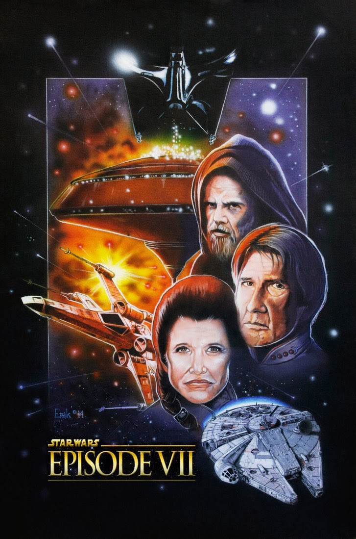 Fan Art Erik Stitt's Episode VII Poster The Star Wars