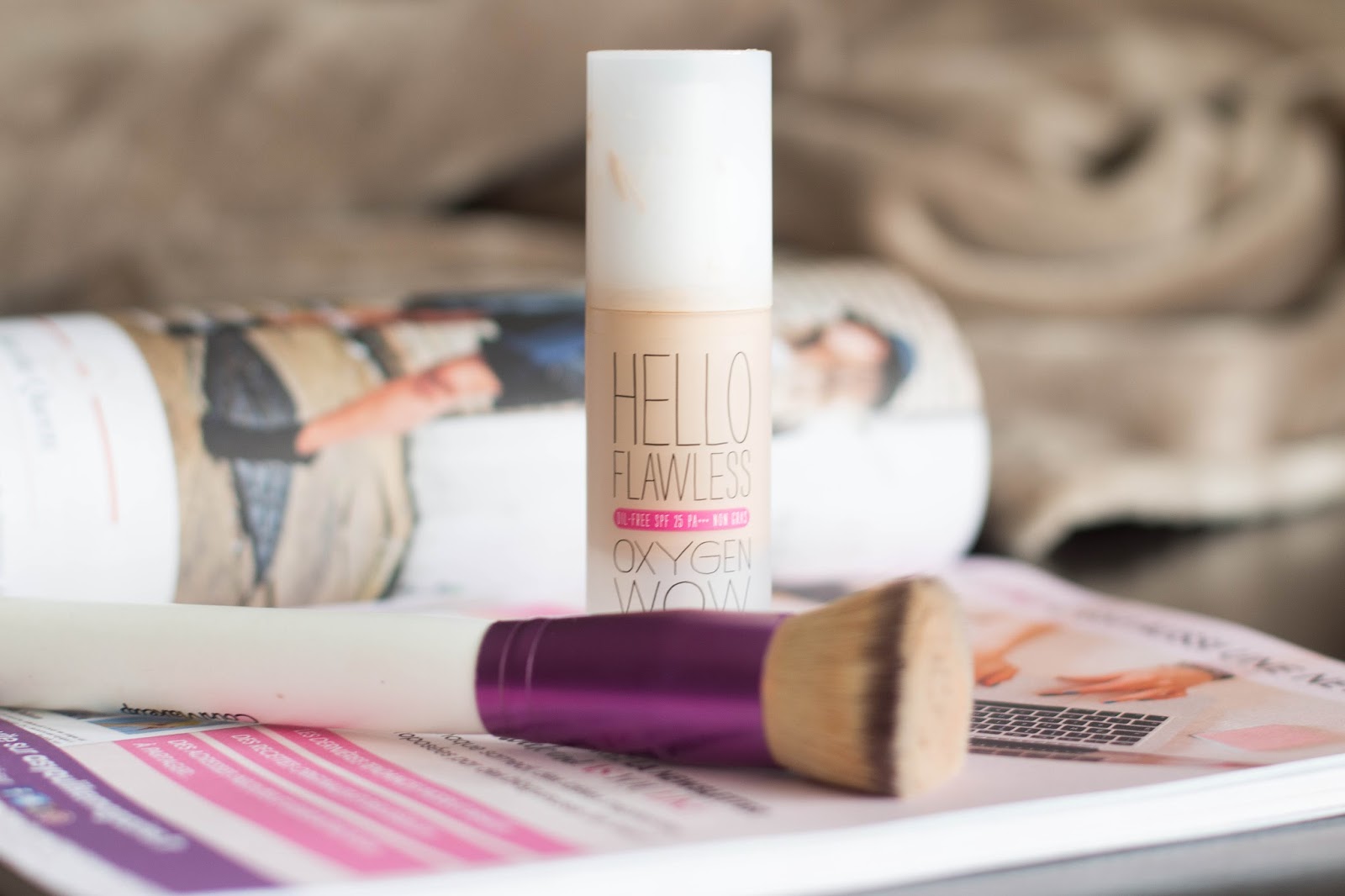 Fond de teint Hello Flawless Oxygen Wow de Benefit Le zéro défaut au naturel Maylee B