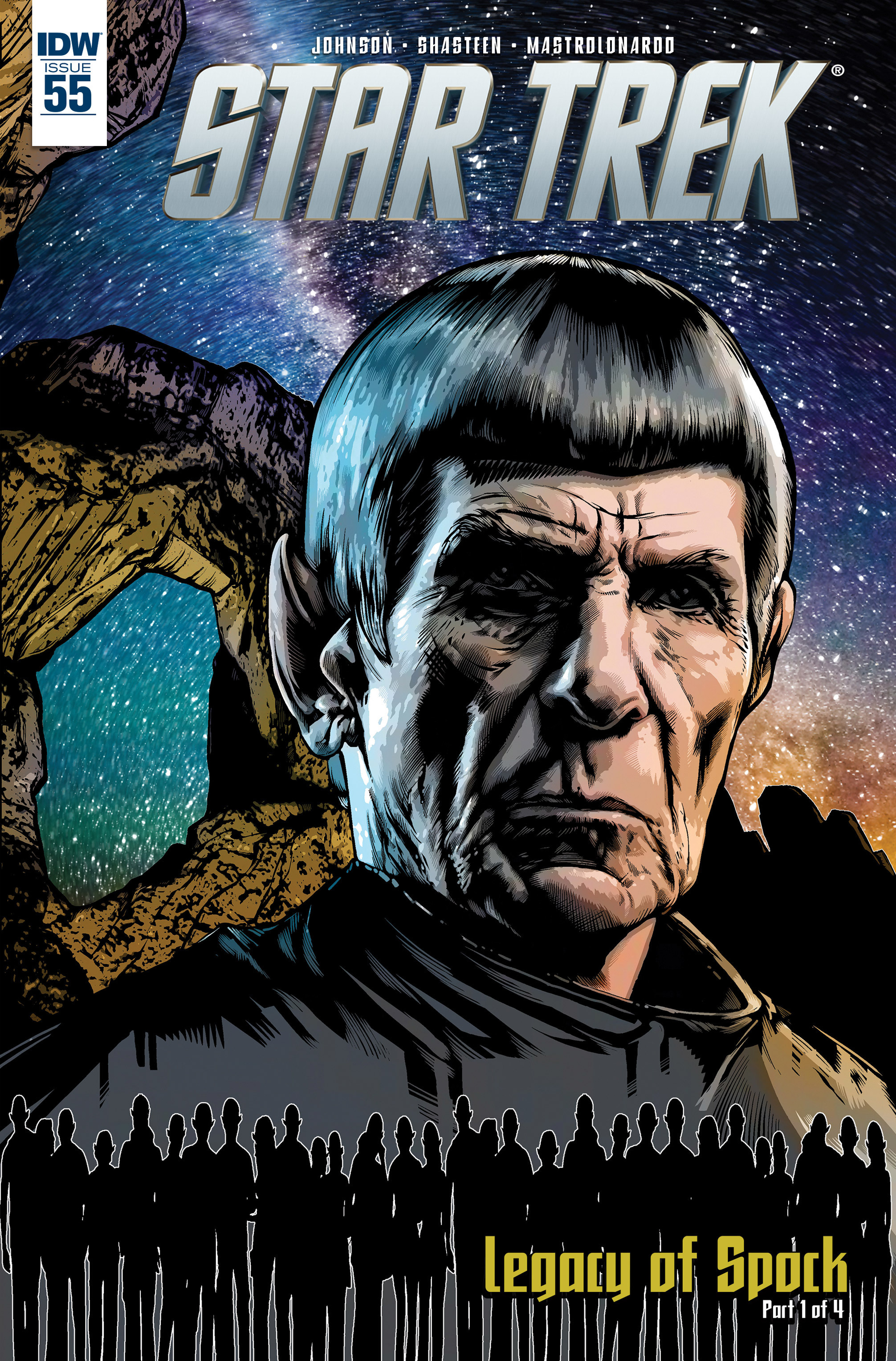 Read online Star Trek (2011) comic -  Issue #55 - 1
