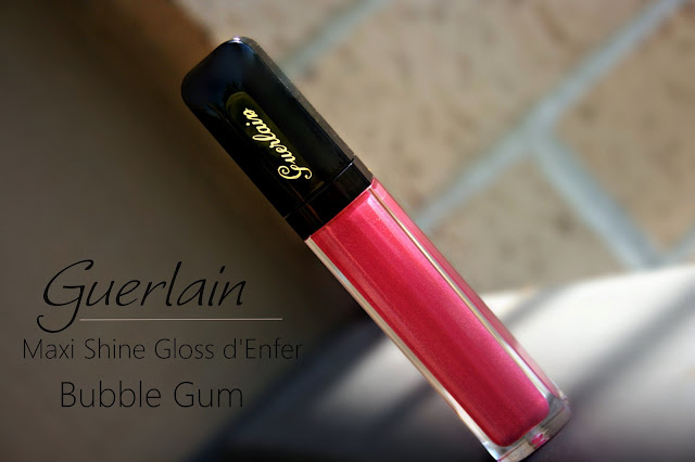 Guerlain Maxi Shine Gloss d'Enfer Lip Gloss in Bubble Gum Review, Photos & Swatches