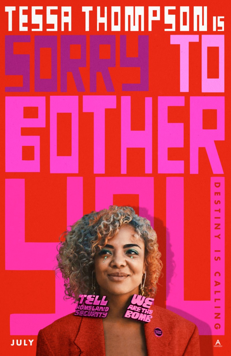 SORRY TO BOTHER YOU movie poster
