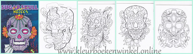 kleurboek sugar skull