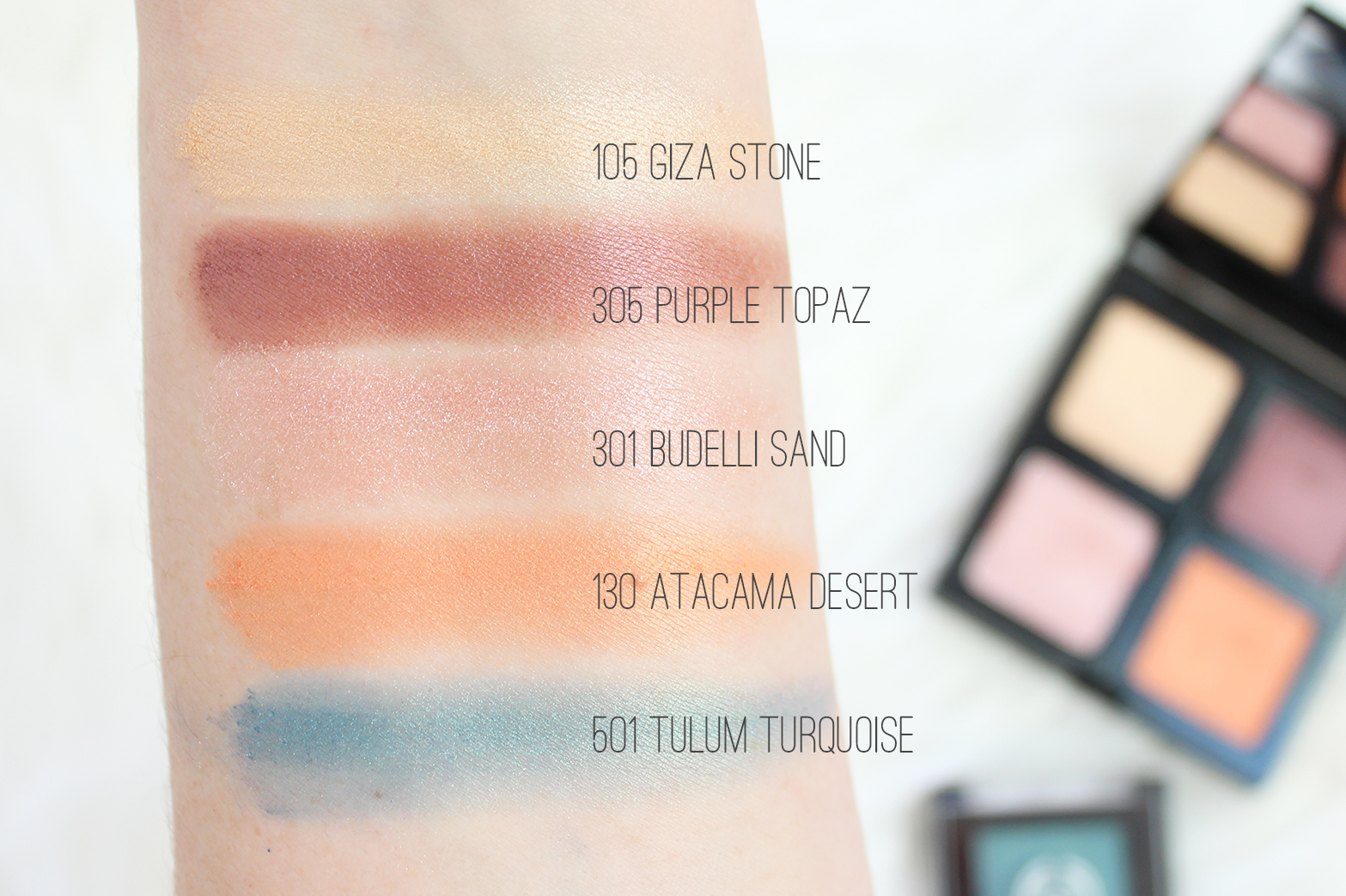 THE BODY SHOP New Customisable Eyeshadow Palettes + Brushes