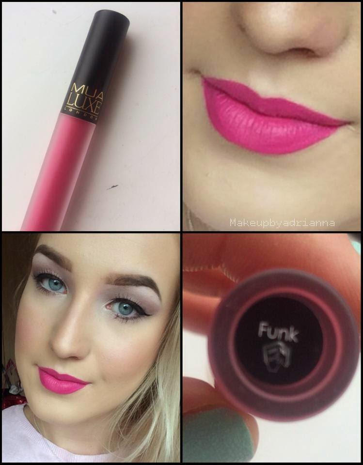 my fashion & beauty blog: MUA Luxe Velvet Lip Lacquer: Review & Swatches