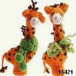 patron gratis jirafa amigurumi, free amigurumi pattern giraffe 