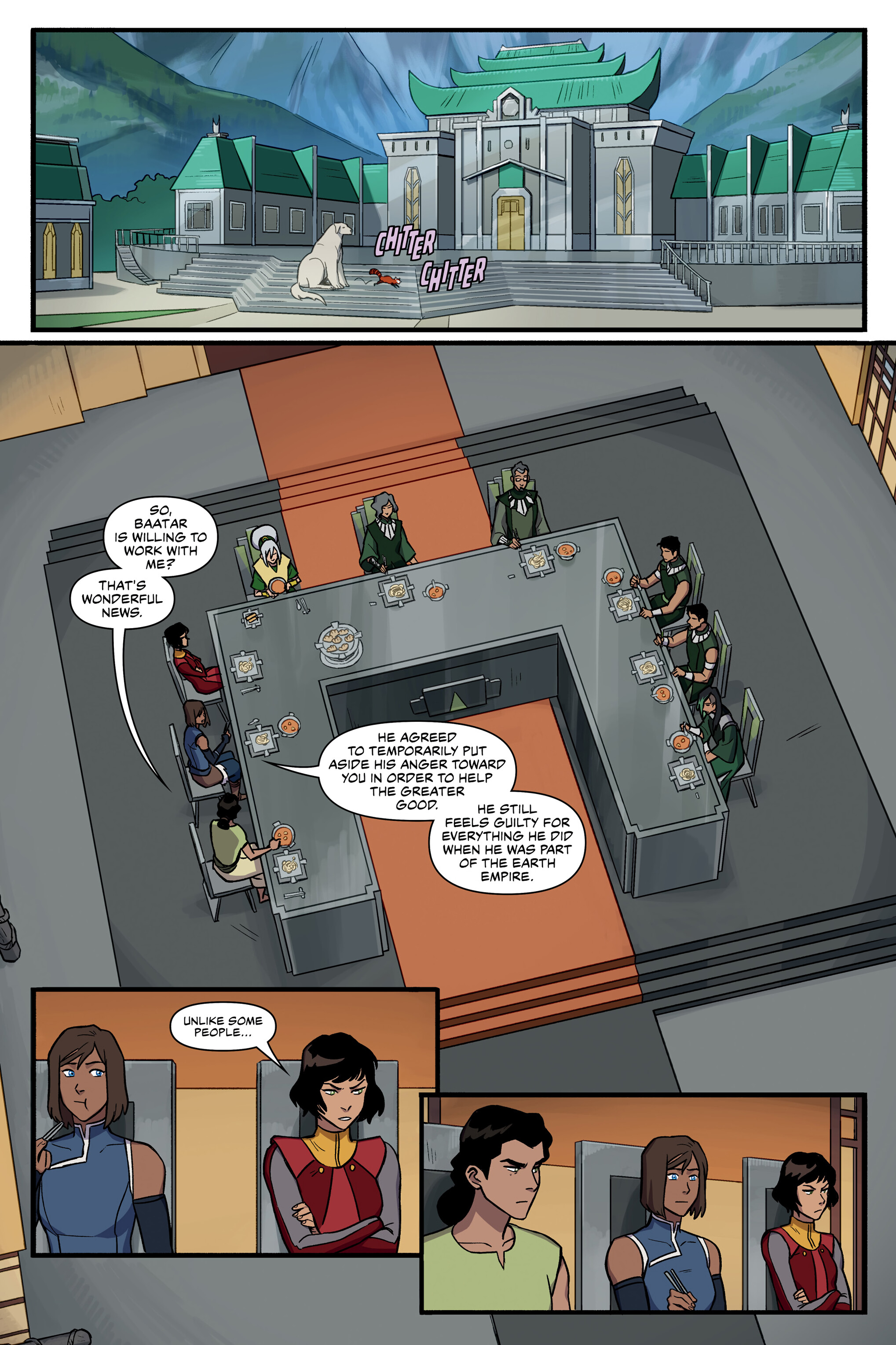 Read online Nickelodeon The Legend of Korra: Ruins of the Empire comic -  Issue # TPB 3 - 15