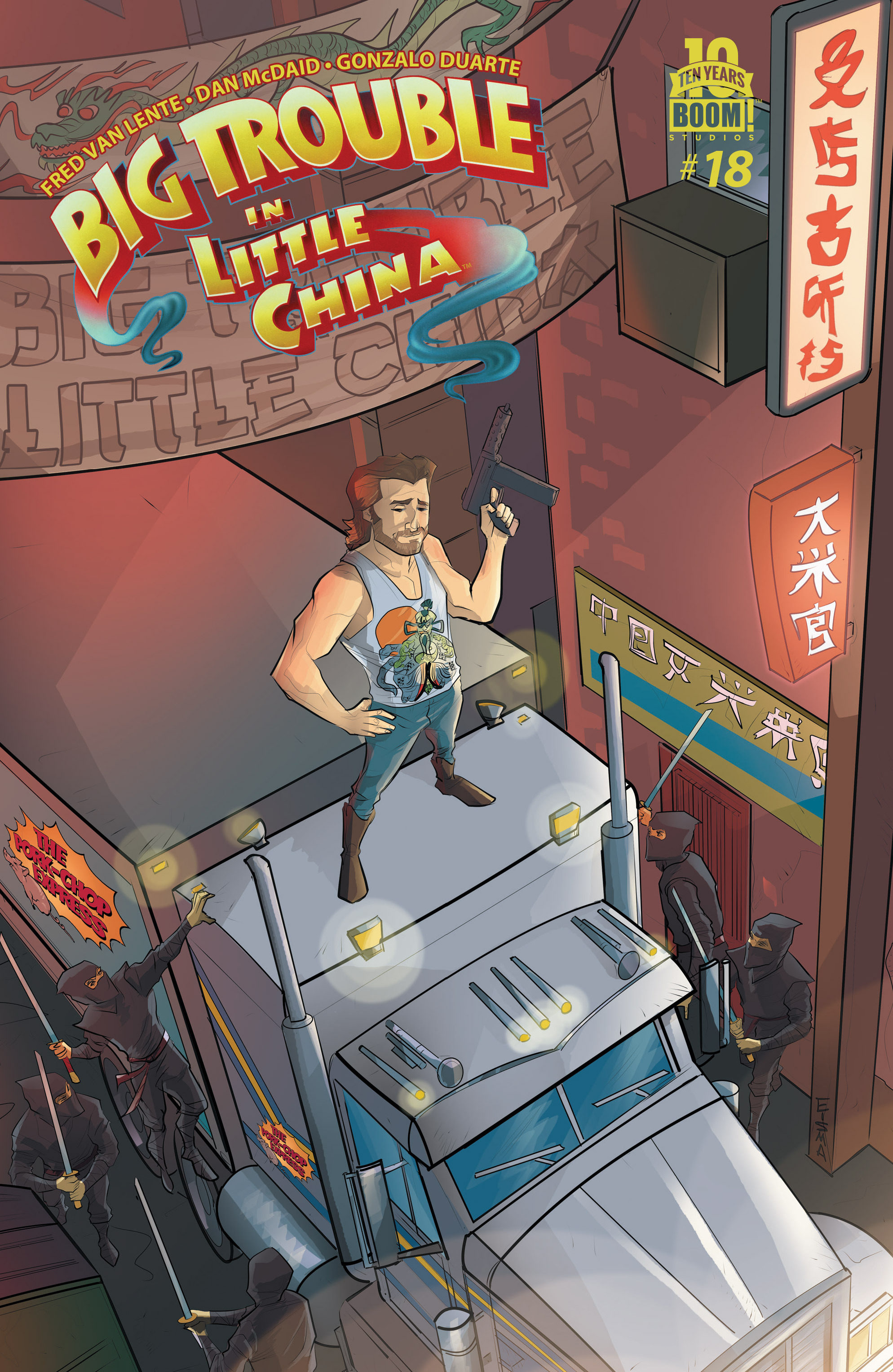Read online Big Trouble In Little China comic -  Issue #18 - 1
