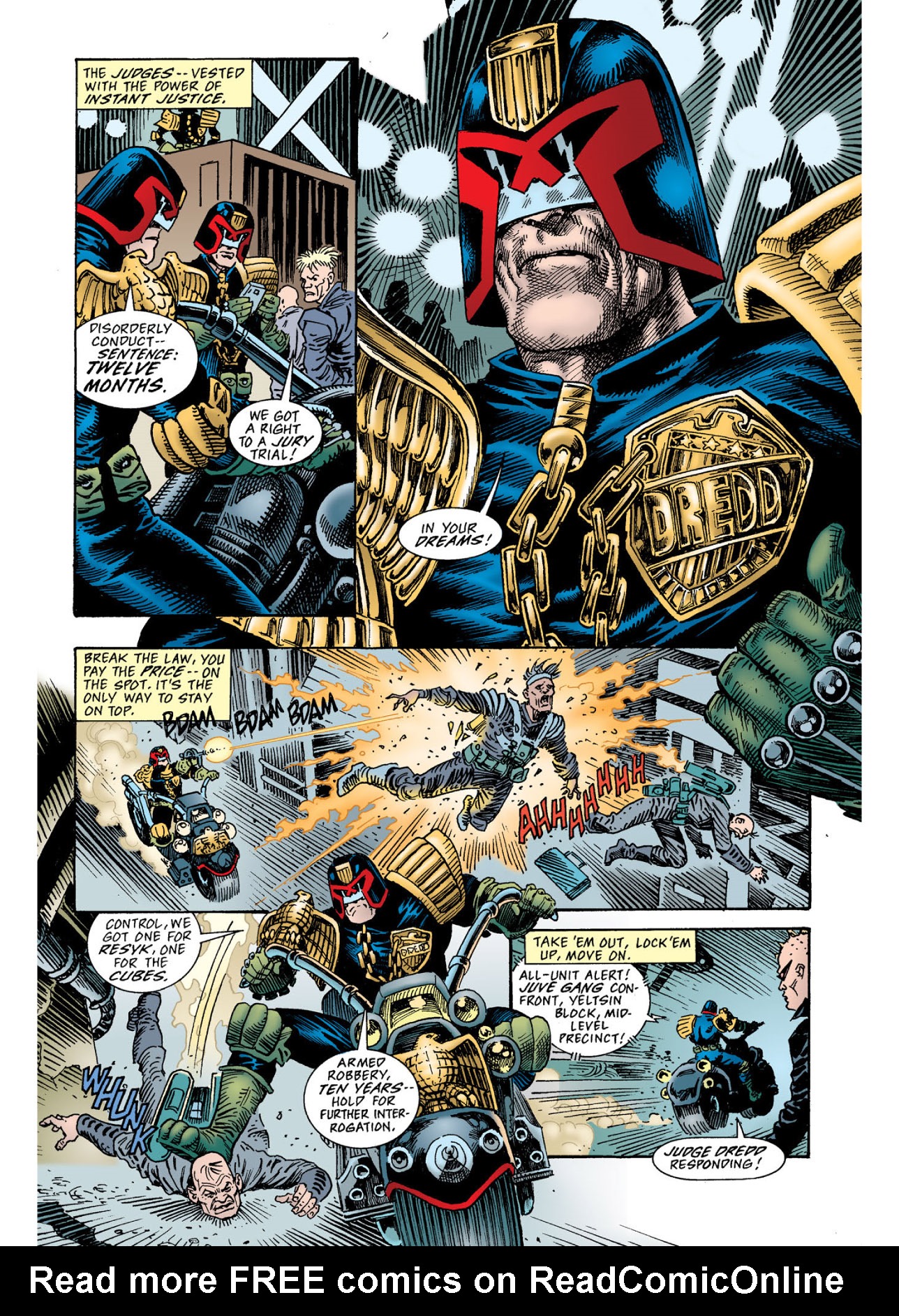 Read online Judge Dredd: The Complete Case Files comic -  Issue # TPB 27 - 241