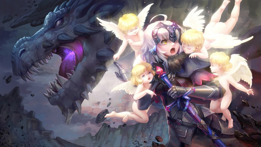 Jeanne d'Arc, Arlter, Fate/ Grand Order, 4K, #6.2315
