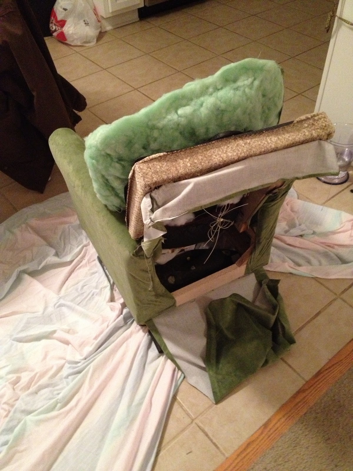 Kelso's Crafty Corner! DIY Upcycled Kid's Recliner