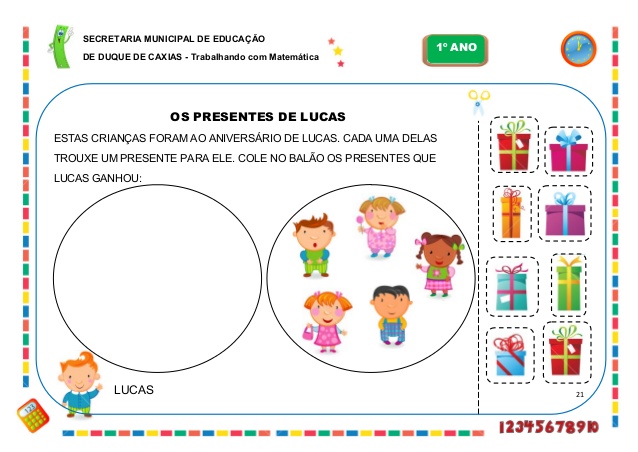 caderno de atividades matematica 1 ano fundamental