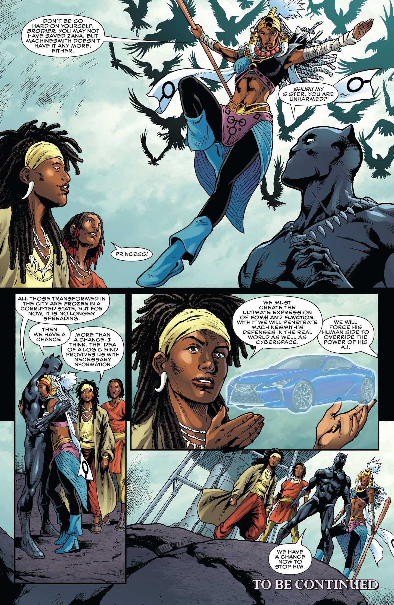 Read online Black Panther: Soul of a Machine comic -  Issue #2 - 12