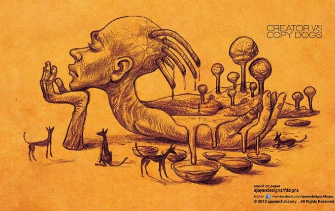 amazing pencil drawings by Kerala Artist Ajayan Chalissery
