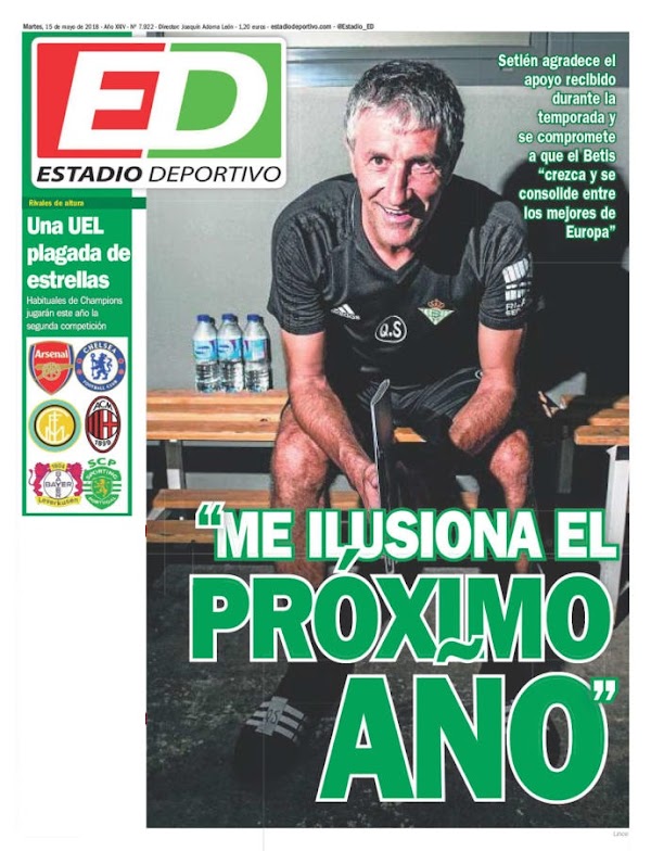 Betis, Estadio Deportivo: "Me ilusiona el próximo año"