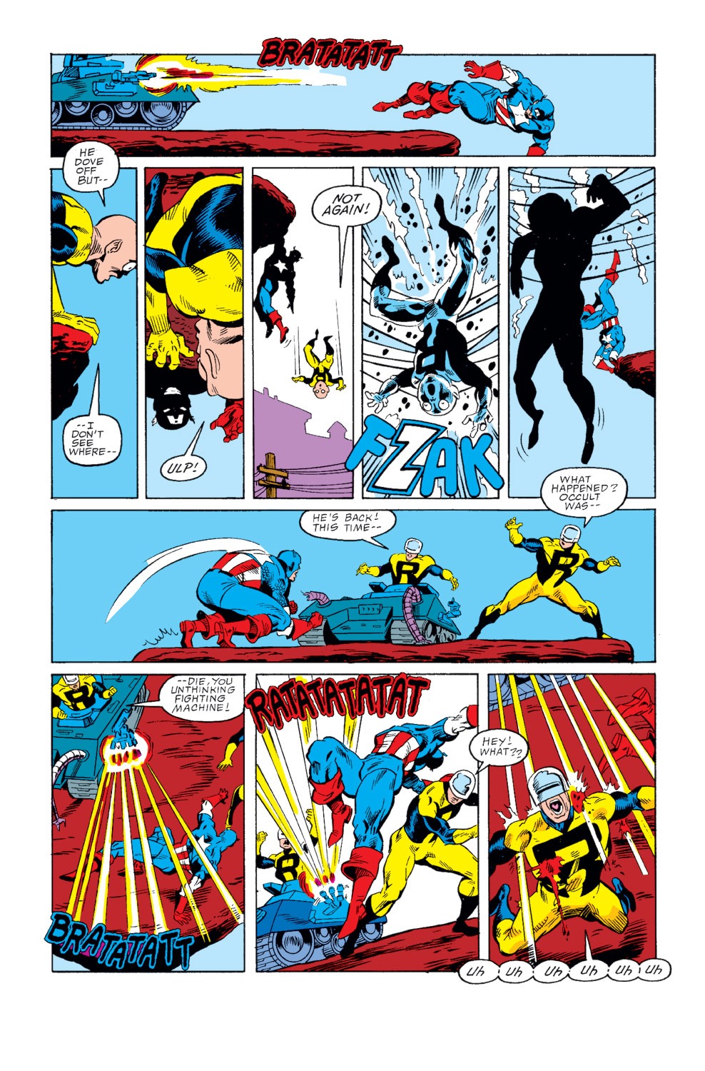 Read online Captain America (1968) comic -  Issue #346 - 23