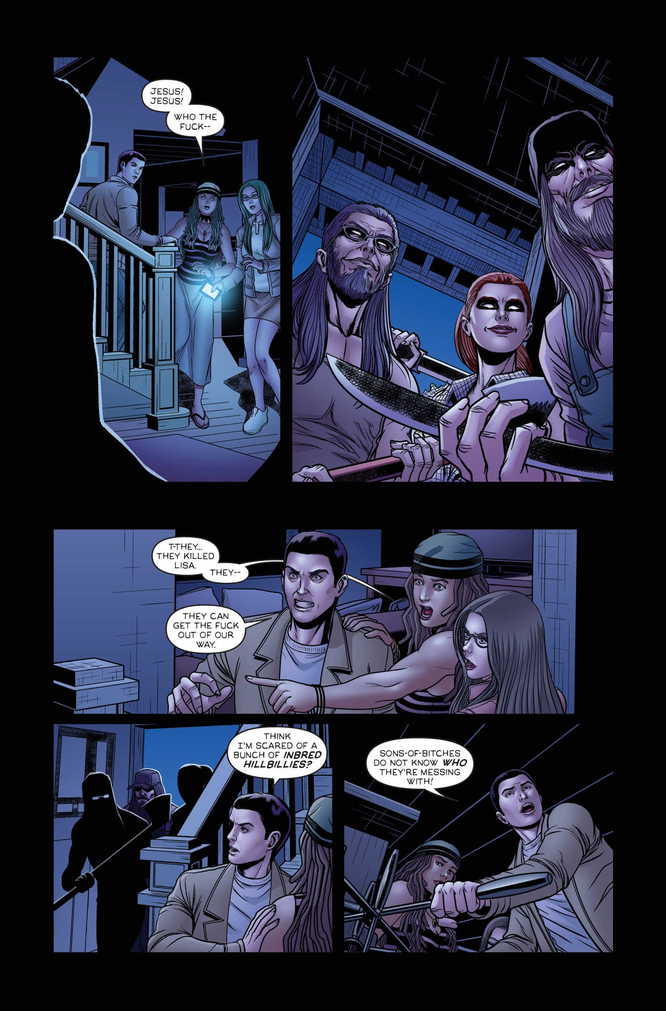 Read online Night Trap comic -  Issue #5 - 6