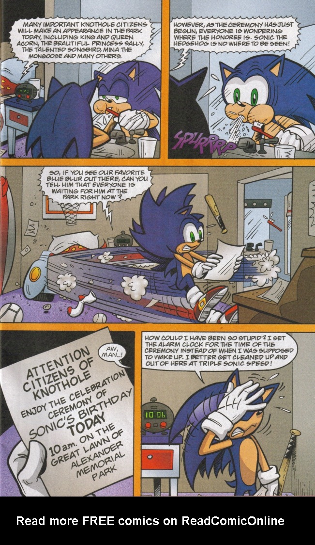Read online Sonic The Hedgehog comic -  Issue #167 - 25
