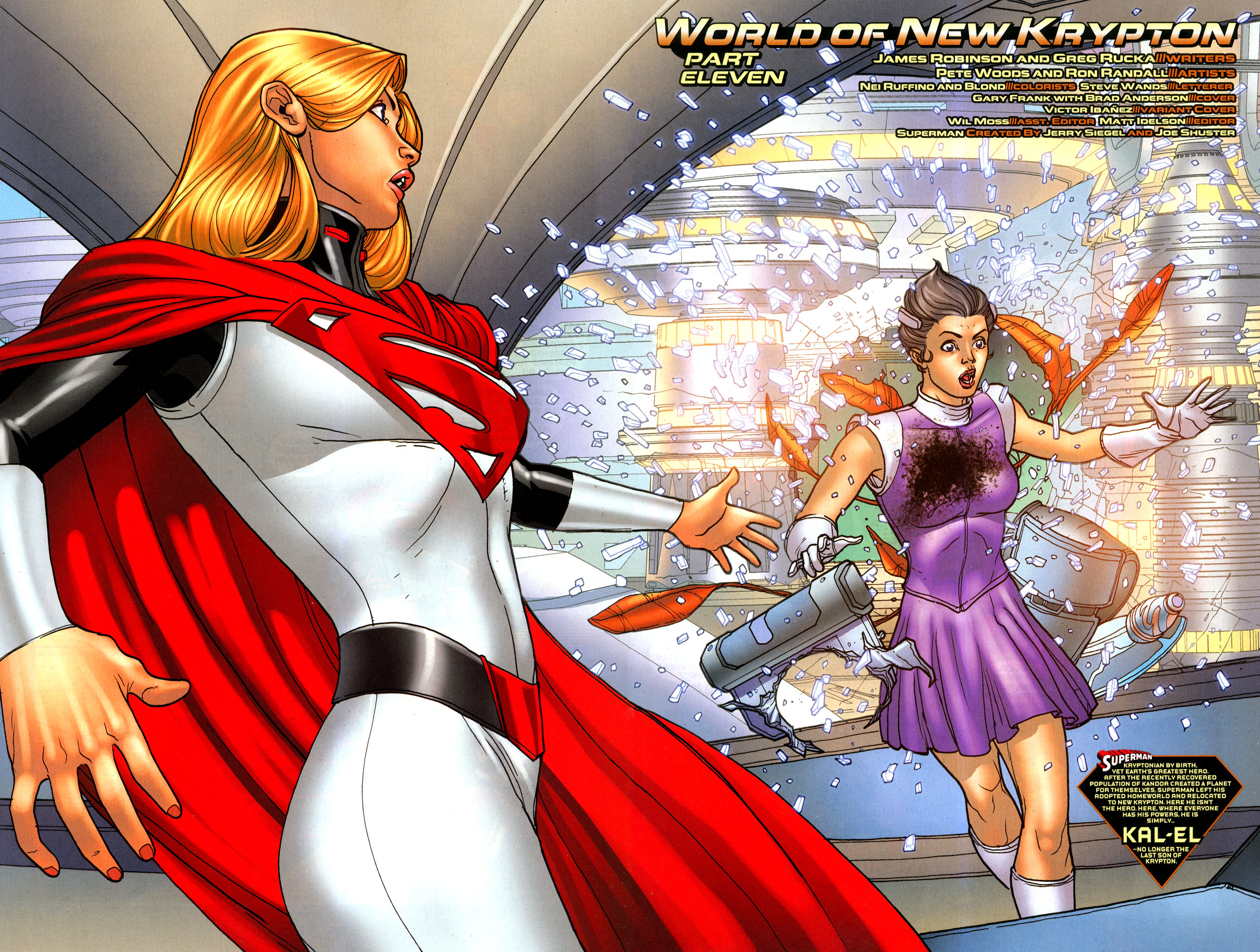 Read online Superman: World of New Krypton comic -  Issue #11 - 3
