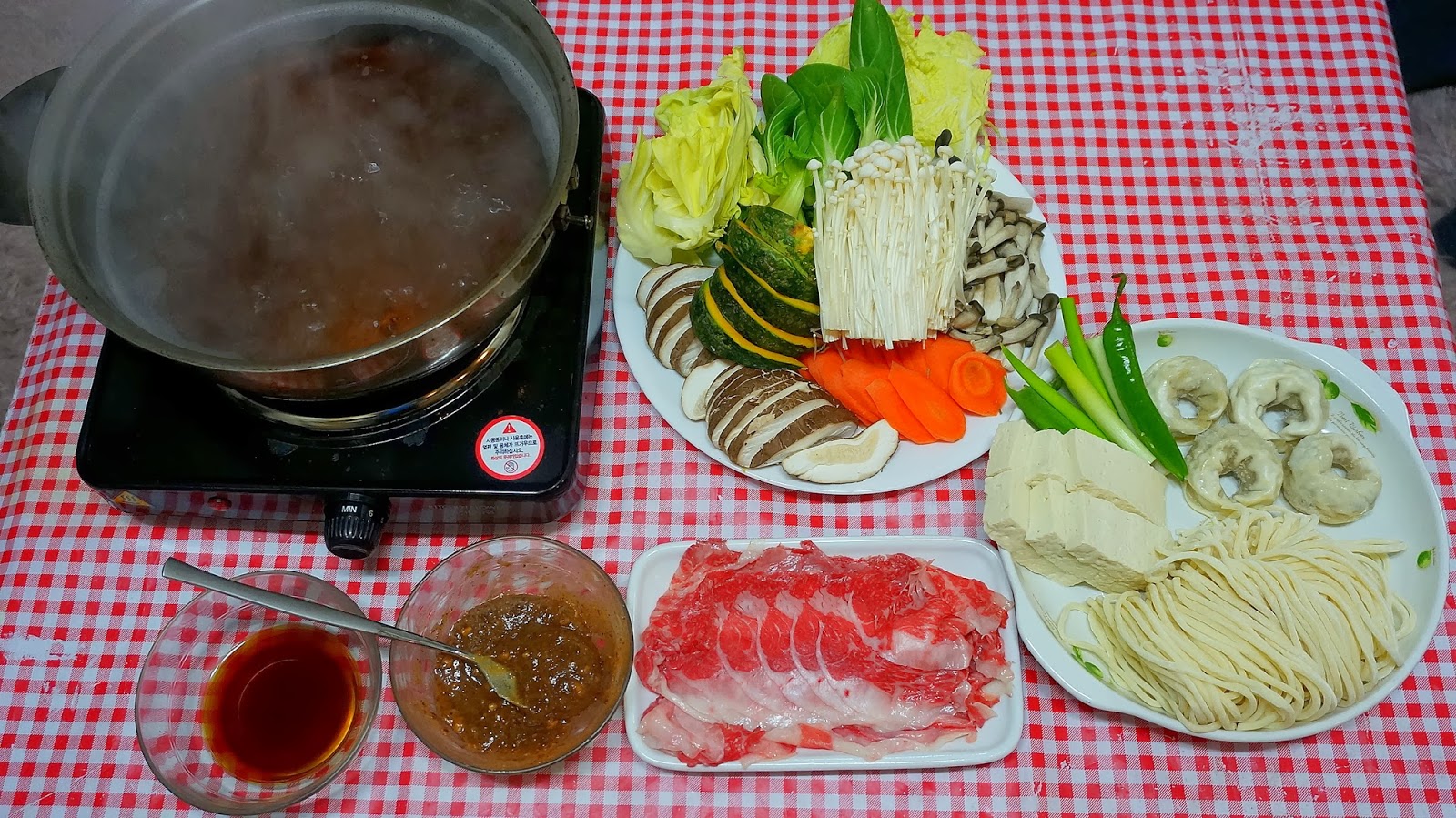 Recipe: Korean Style Shabu Shabu (샤브샤브)