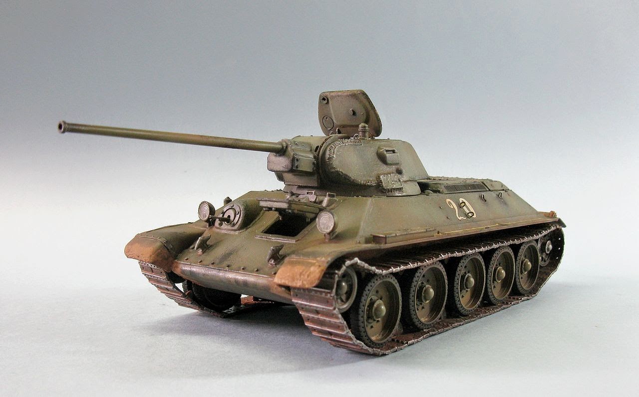 Panzerserra Bunker- Military Scale Models in 1/35 scale: T-34/57 tank ...