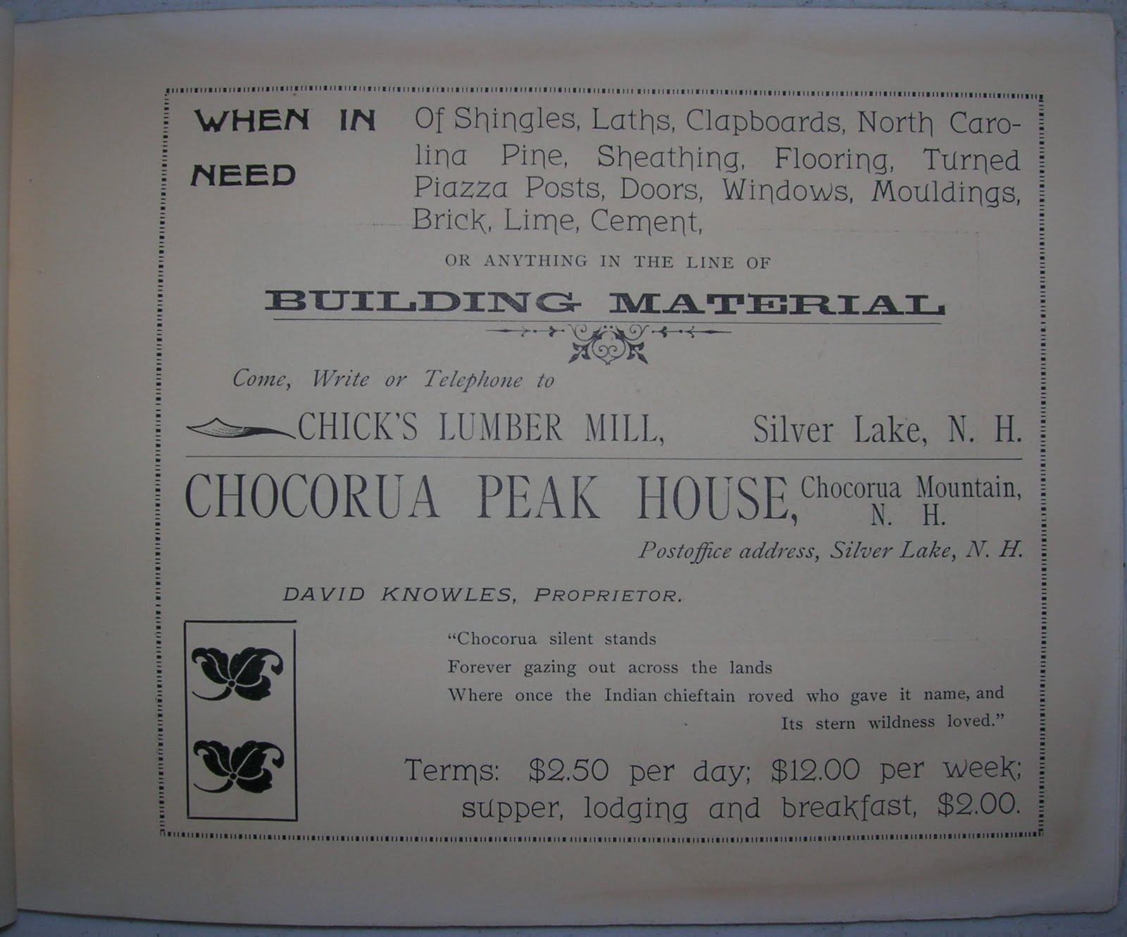 Heirlooms Reunited 1905 Old Home Week of Madison, New Hampshire, 70