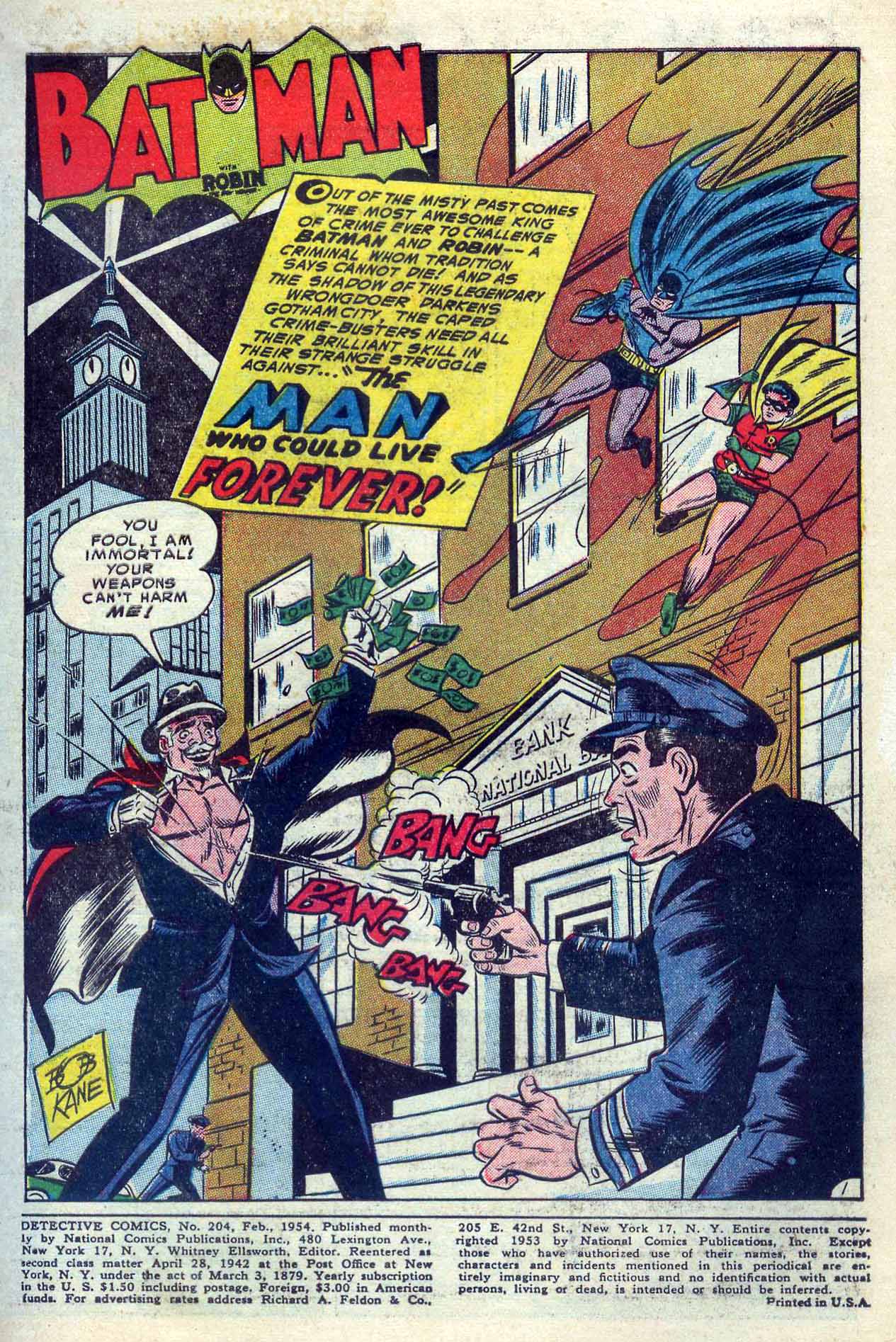 Detective Comics (1937) 204 Page 2