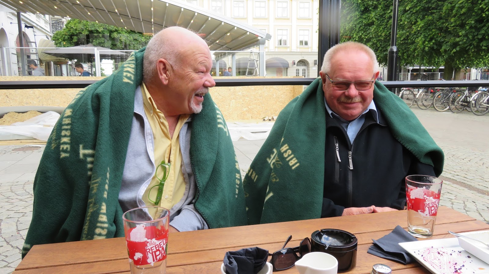 Husbilen Ventilen Speakers Corner i Landskrona.